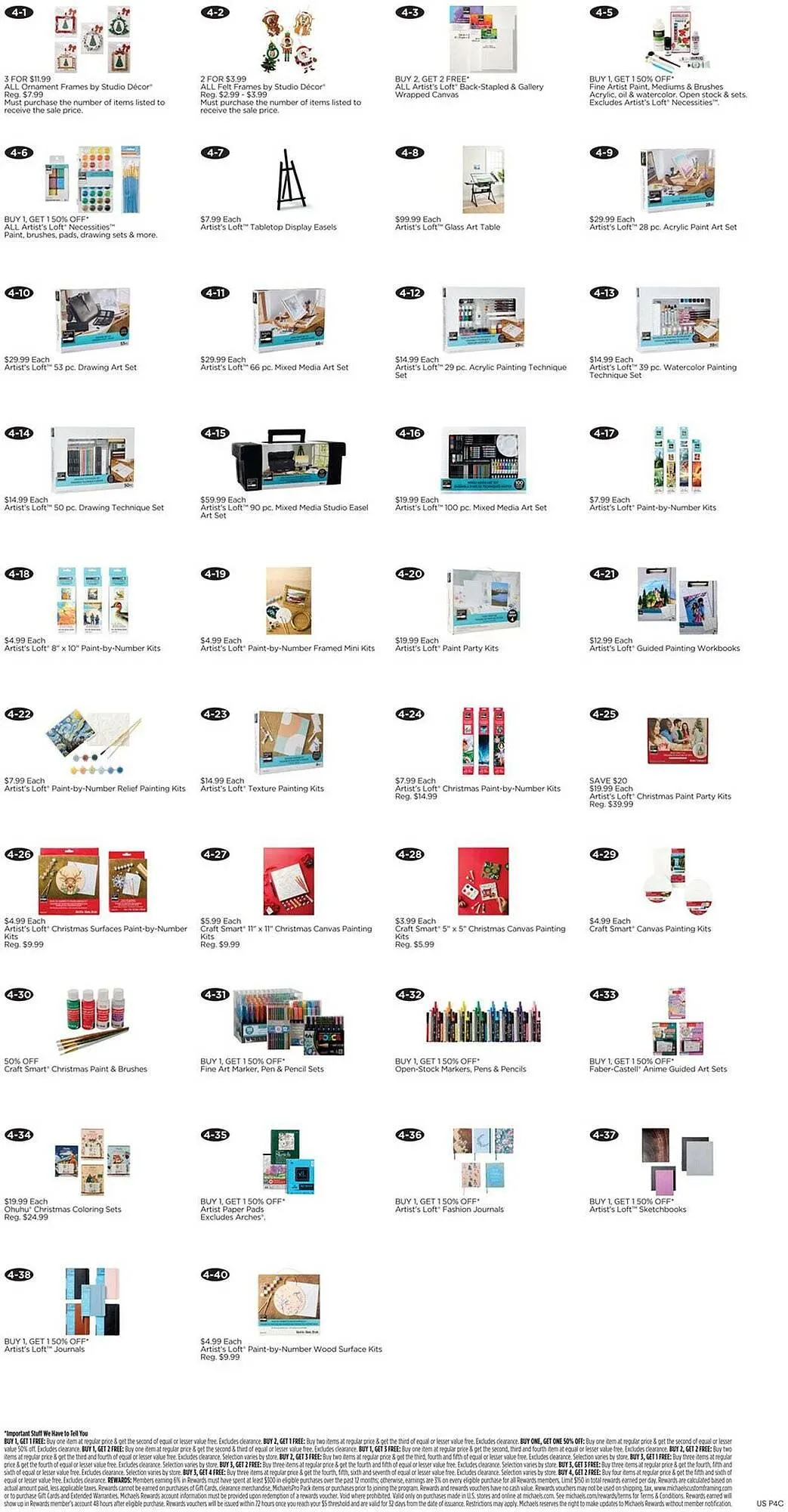 Michaels weekly ad - 1