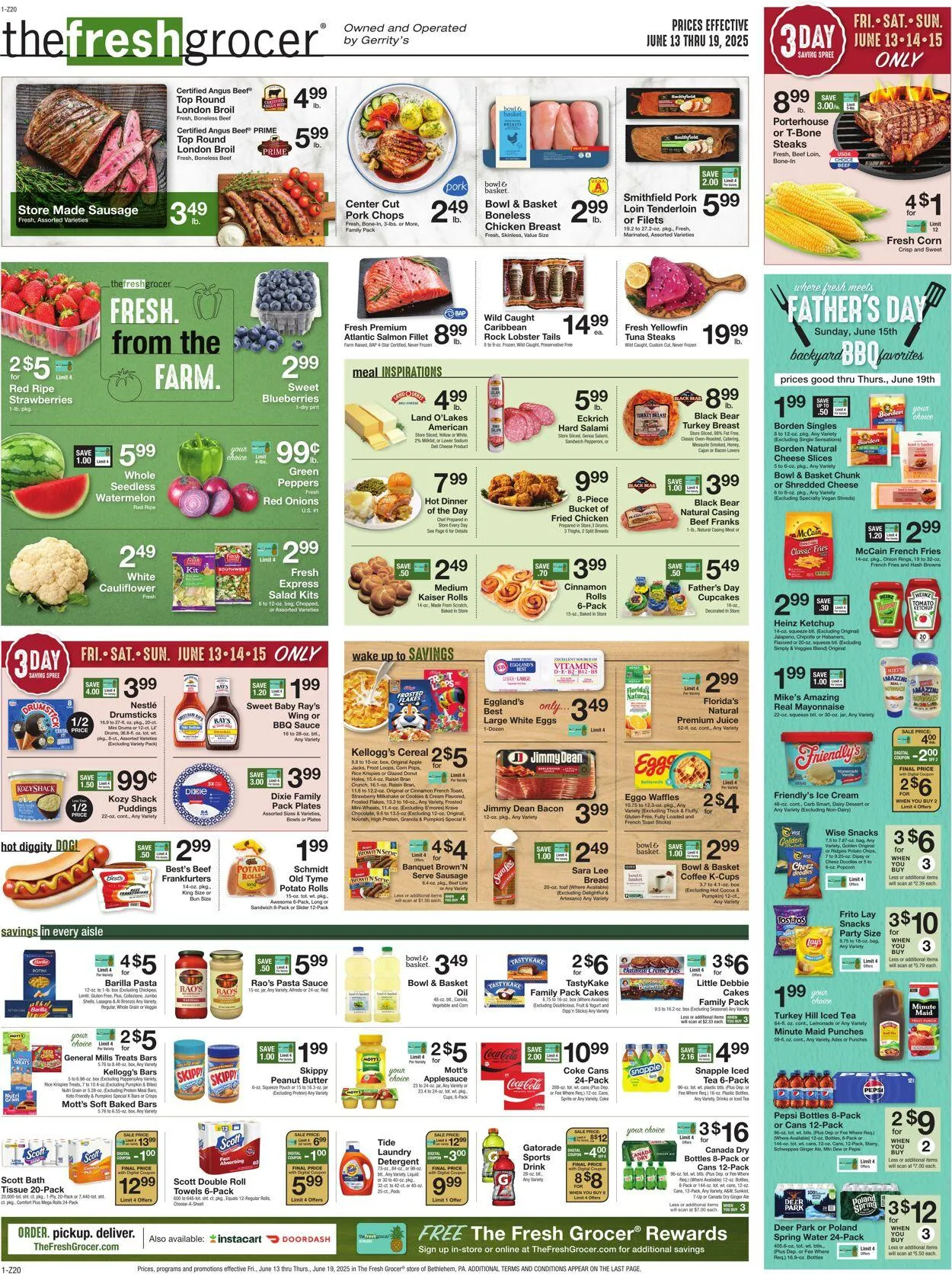 Weekly ad Gerrity's Supermarkets Current weekly ad from June 12 to June 19 2025 - Page 1