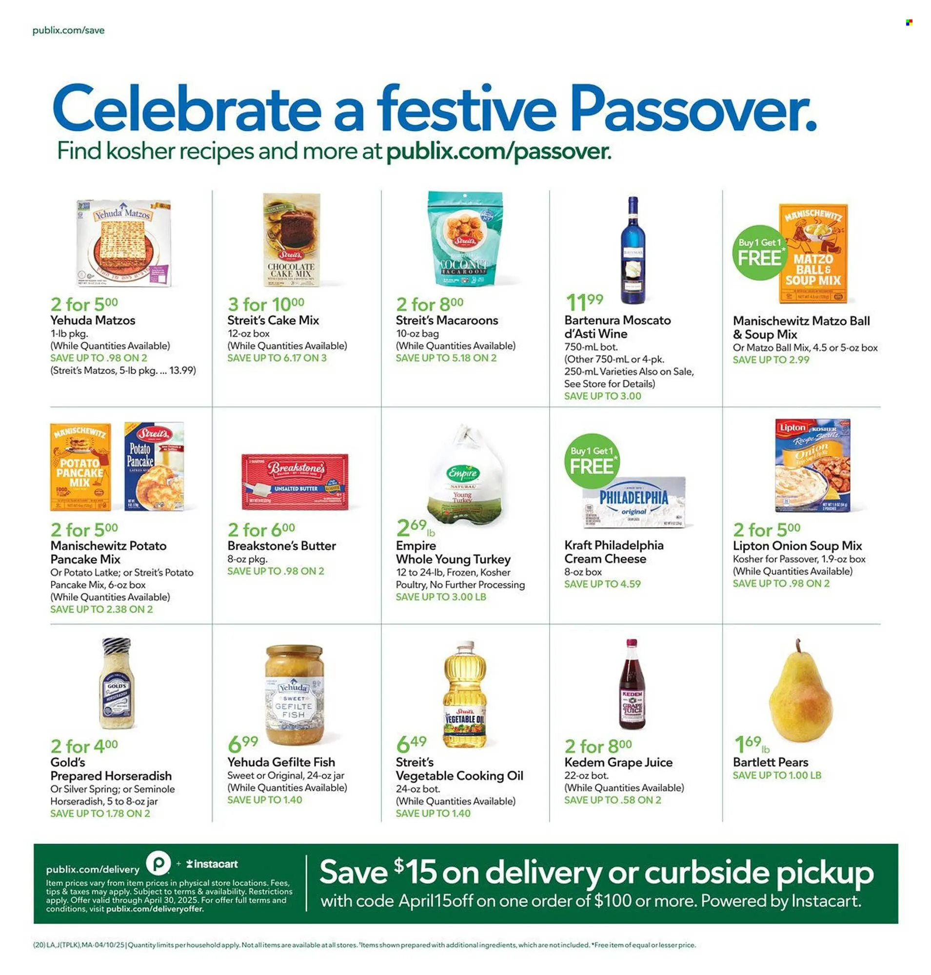 Weekly ad Publix Weekly Ad from April 10 to April 19 2025 - Page 1
