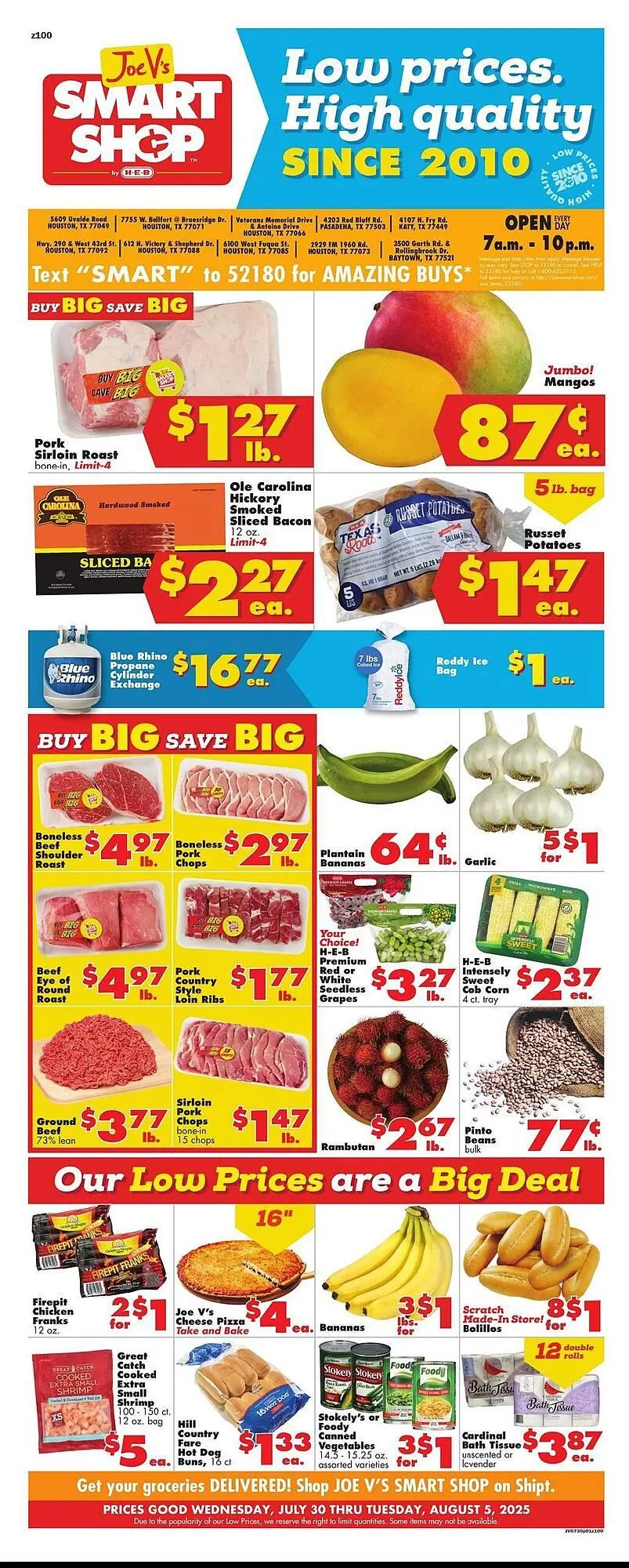 Joe Vs Smart Shop Weekly Ad - 1