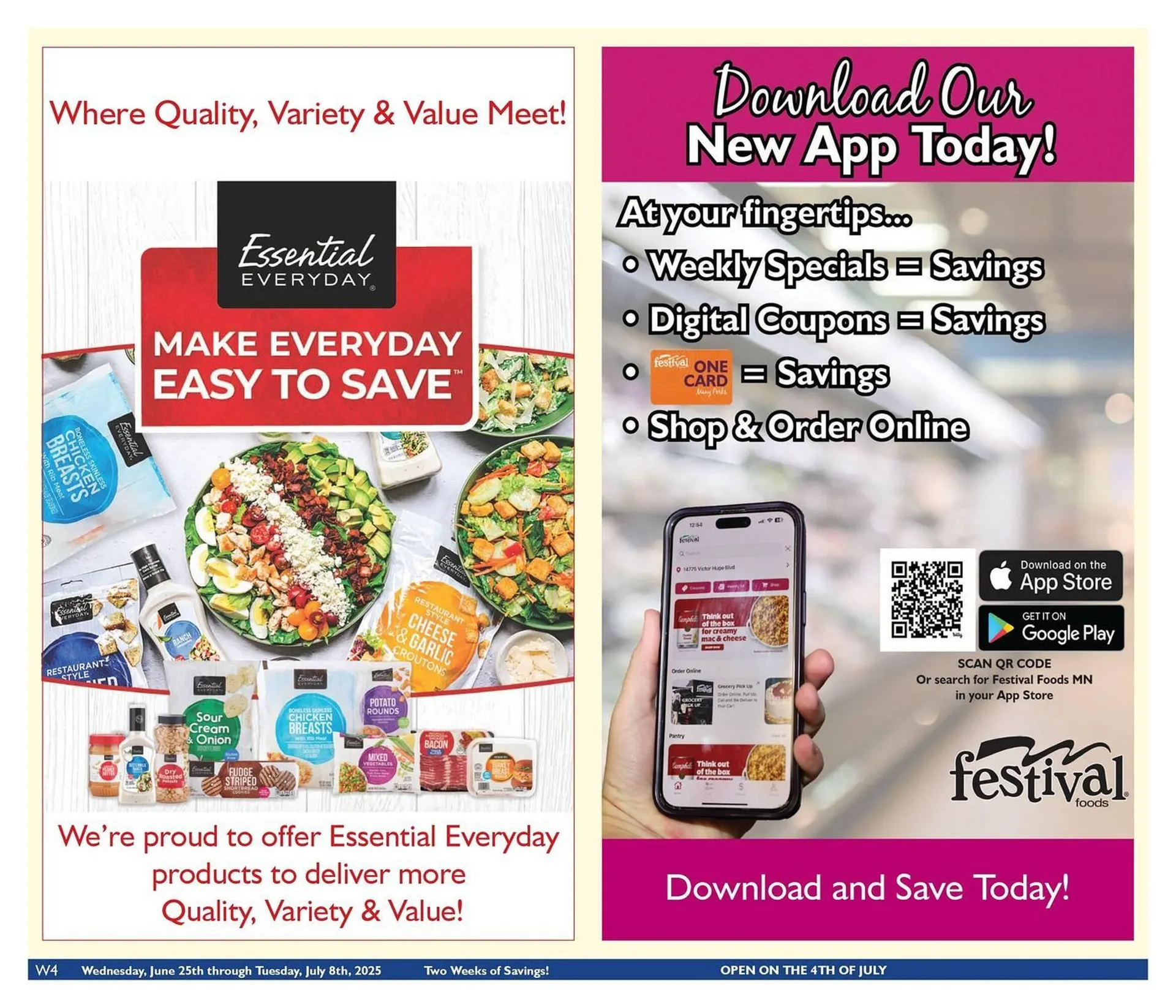 Weekly ad Festival Foods Weekly Ad from June 25 to July 9 2025 - Page 8