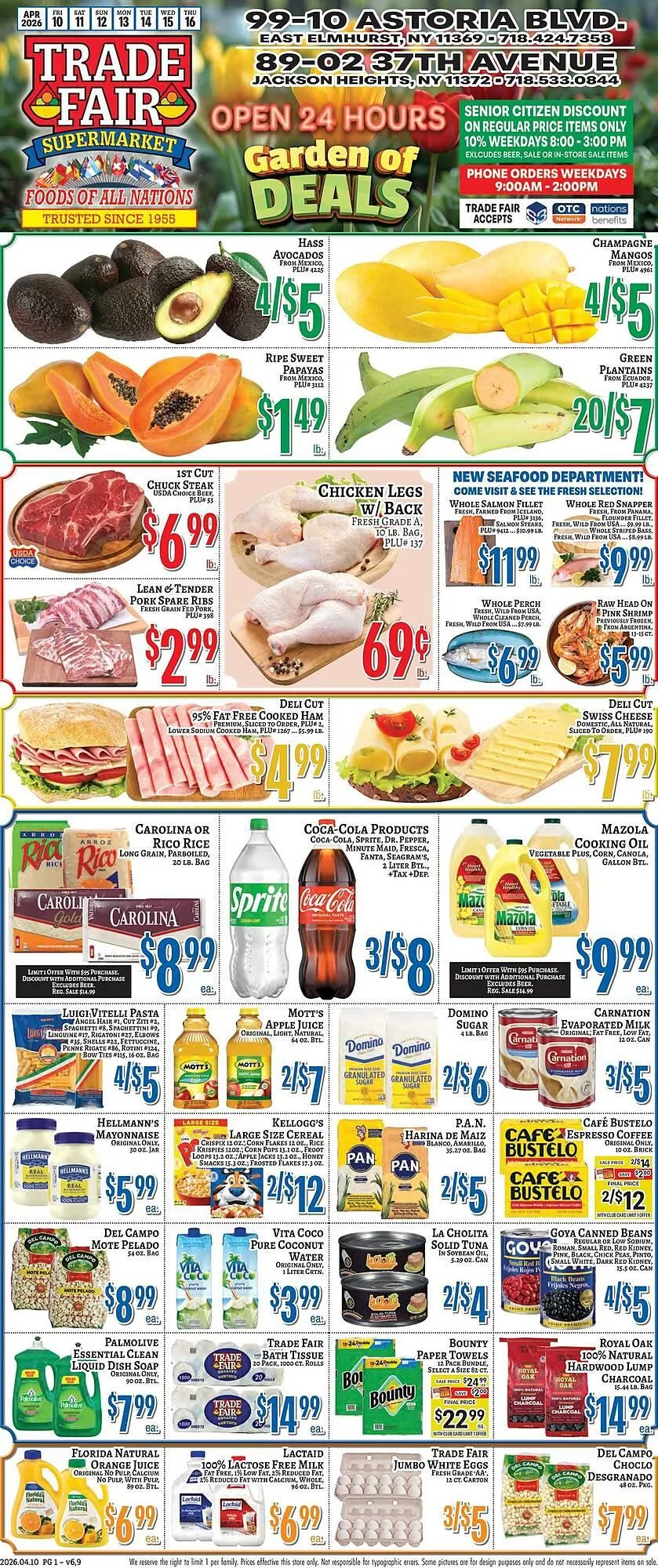 Weekly ad Trade Fair Supermarket weekly ad from April 10 to April 16 2026 - Page 1