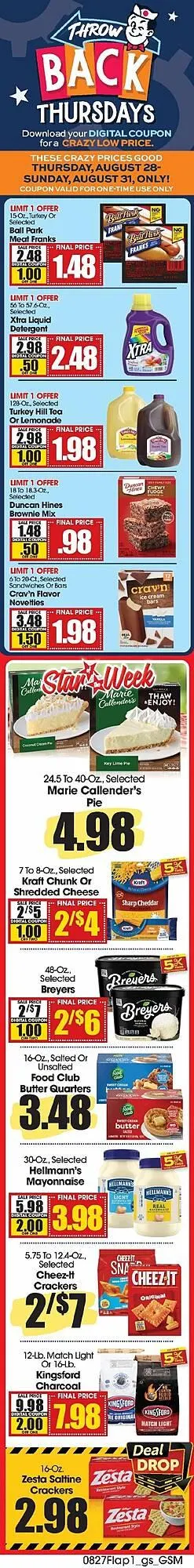 Weekly ad Grants Supermarket Weekly Ad from August 27 to September 2 2025 - Page 1
