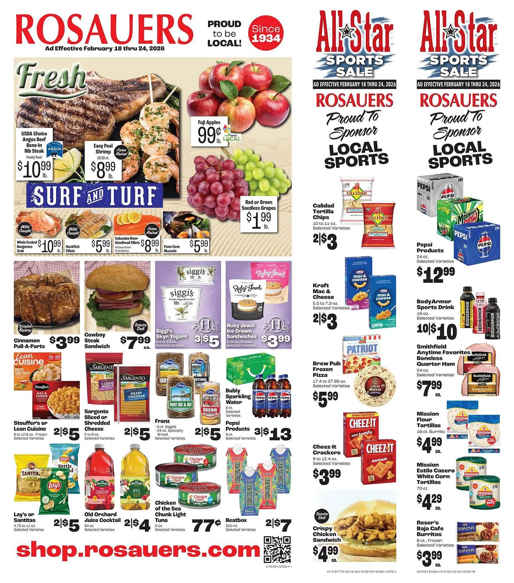Rosauers weekly ad - 1