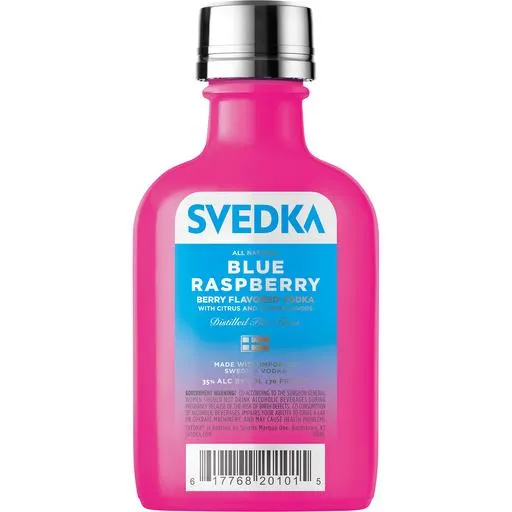 Blue Raspberry Flavored Vodka