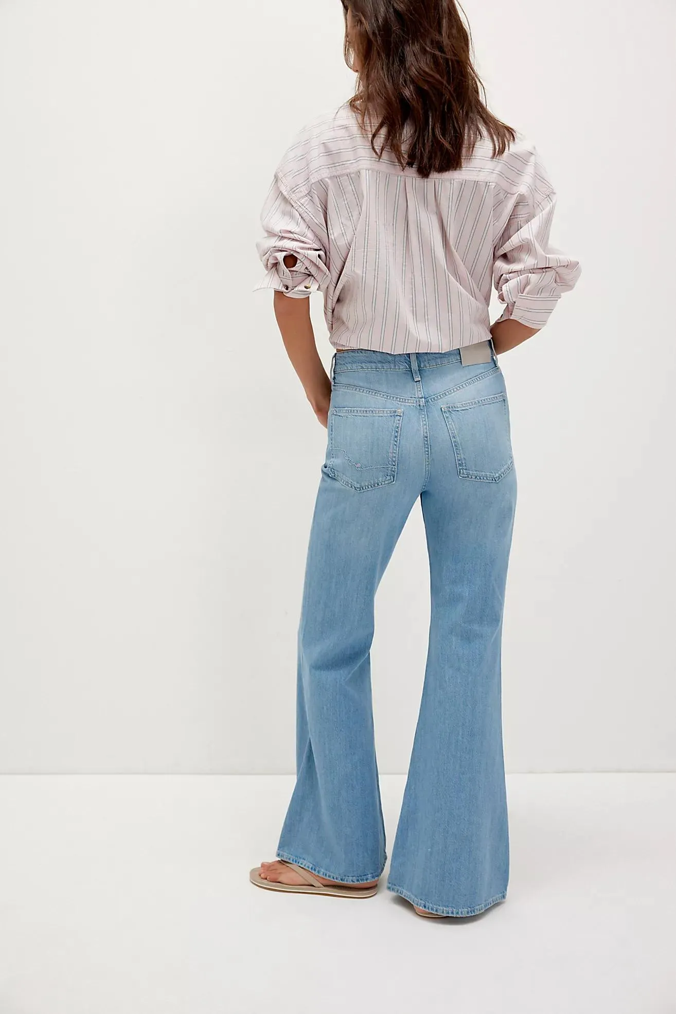 We The Free Avalon Drapey Flare Jeans