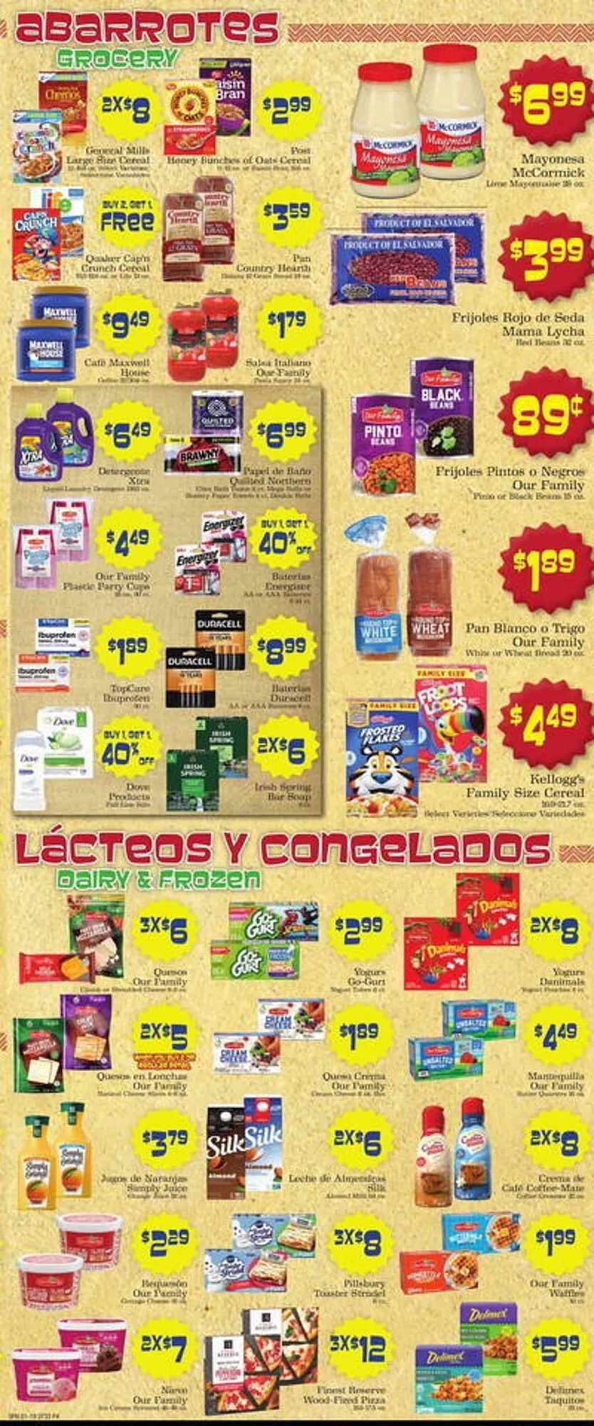 Weekly ad Supermercado Nuestra Familia Weekly Ad from January 19 to January 25 2025 - Page 4