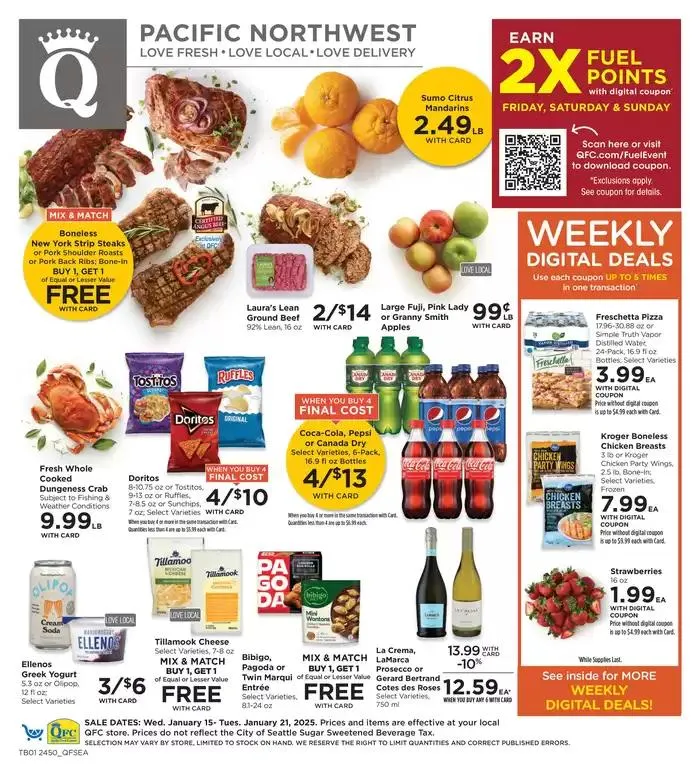 Weekly ad Weekly Ad from January 15 to January 21 2025 - Page 1