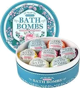 Mother's Day Bath Bombs Set, 7 Packs Bubble Fizzies Relaxation with Shea Butter, Dry Skin Moisturize, Birthday, Idea for Women, Wife, Girlfriend