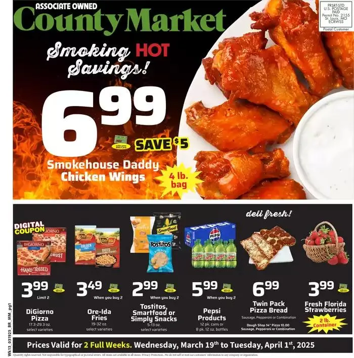 County Market Weekly ad - 1