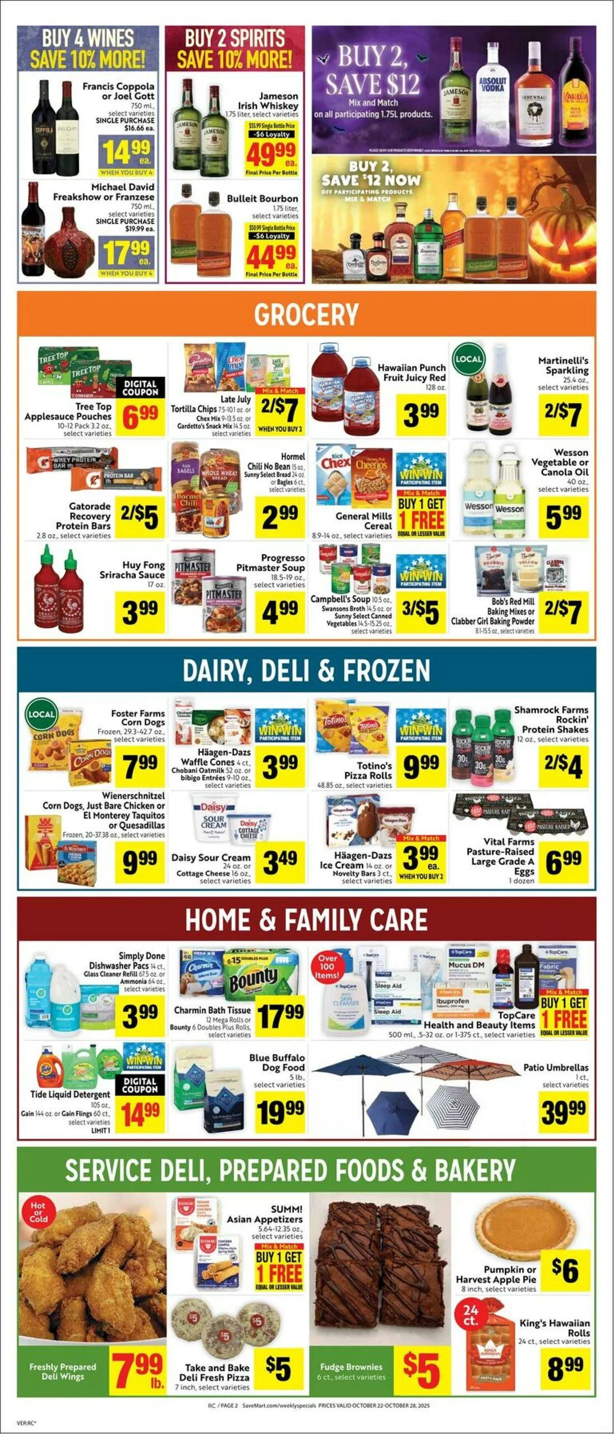 Weekly ad Save Mart Current weekly ad from October 22 to October 28 2025 - Page 2