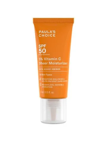 5% Vitamin C Sheer Moisturizer SPF 50