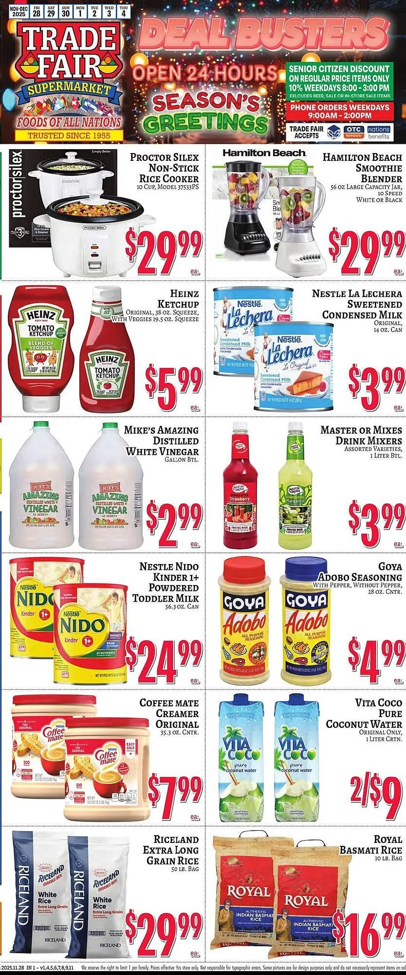 Weekly ad Trade Fair Supermarket weekly ad from November 28 to December 4 2025 - Page 2