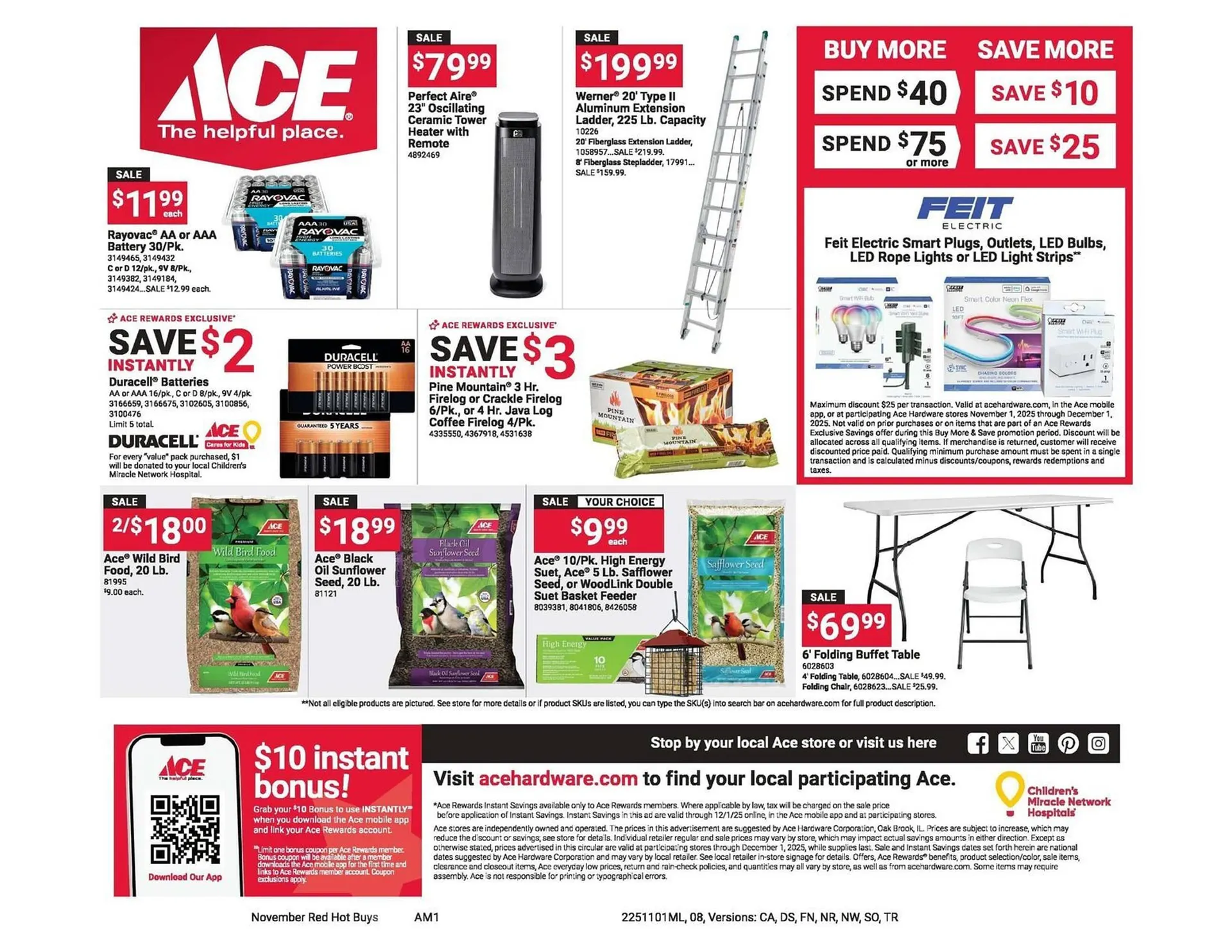 Weekly ad Ace Hardware flyer from November 1 to December 1 2025 - Page 8