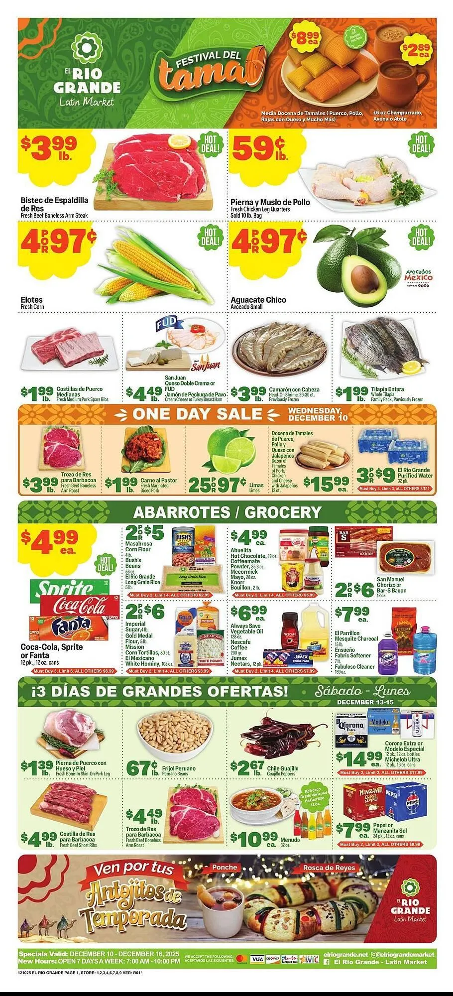 El Rio Grande weekly ad - 1