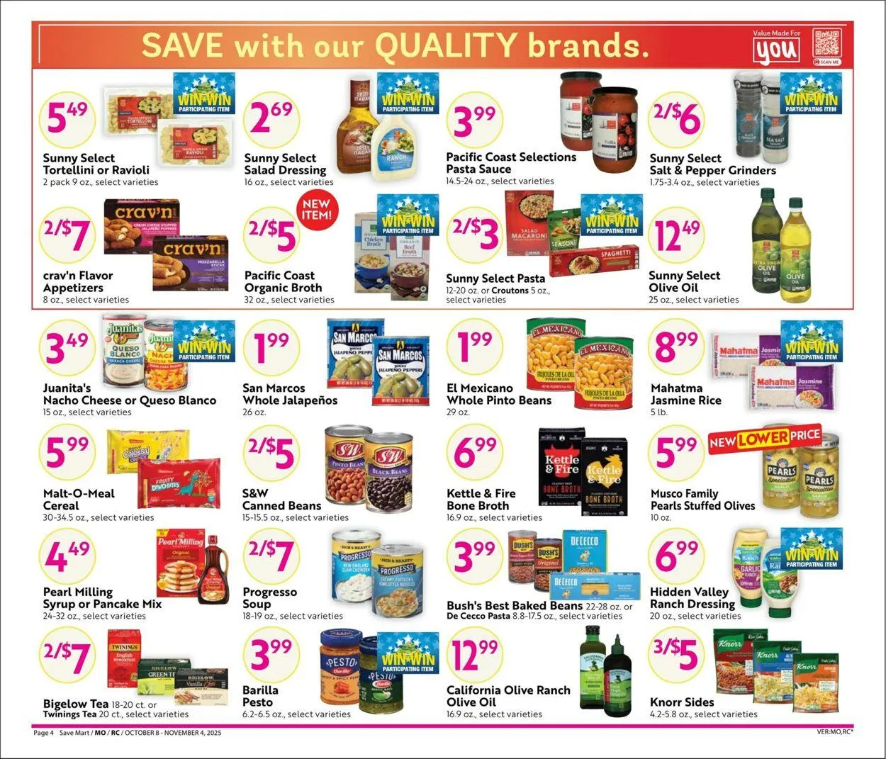 Weekly ad Save Mart Current weekly ad from October 8 to November 4 2025 - Page 4