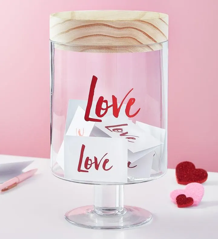 The Love Glass Jar