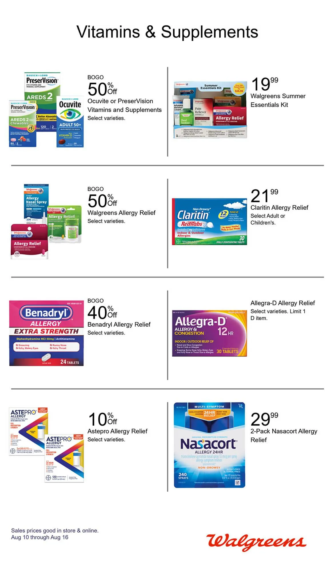 Weekly ad Walgreens Weekly Ad from August 10 to August 16 2025 - Page 12