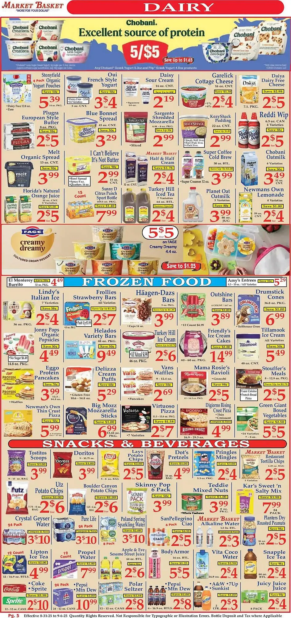Weekly ad Market Basket Weekly Ad from August 31 to September 6 2025 - Page 5