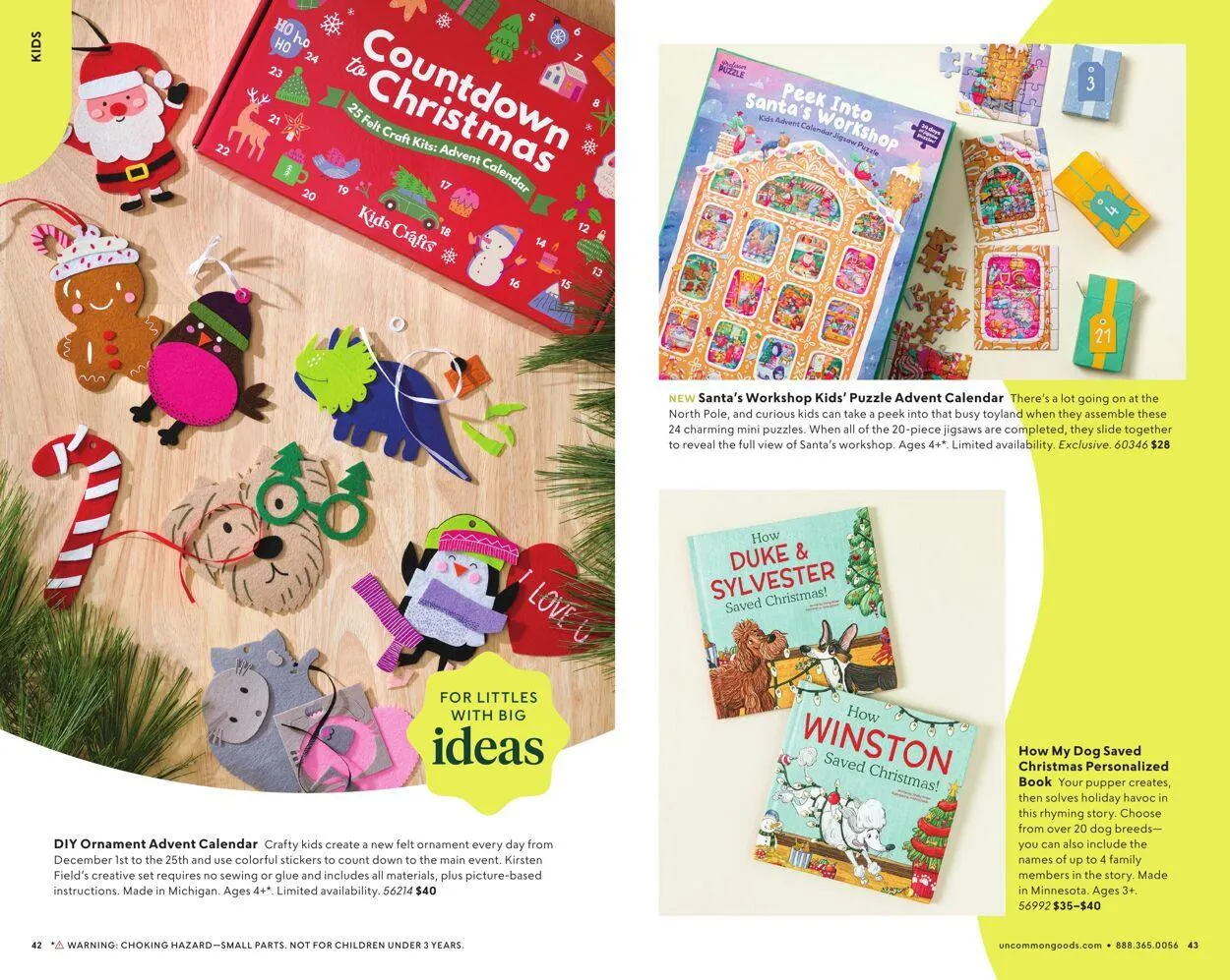 Weekly ad Uncommon Goods - Christmas 2024 from November 12 to December 24 2024 - Page 22