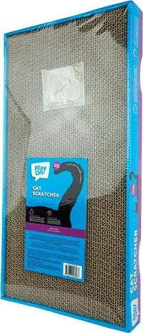 Play On Rectangle Cat Scratcher, 18in x 9in