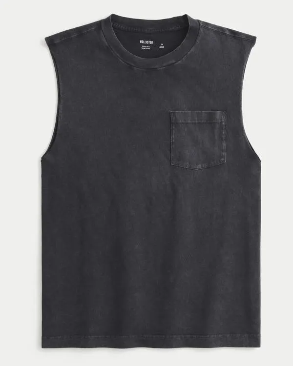 Boxy Pocket Cutoff Tank