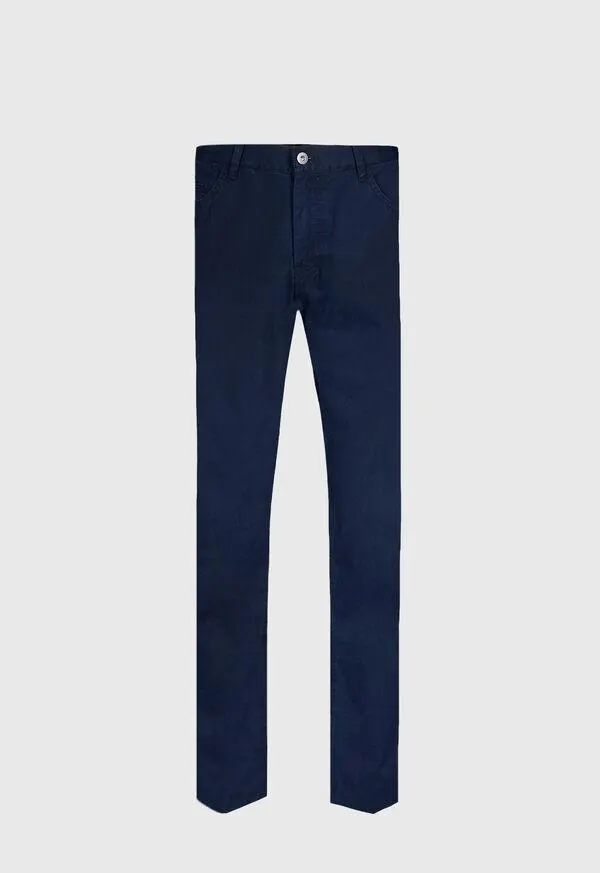 Cotton Five-Pocket Trouser