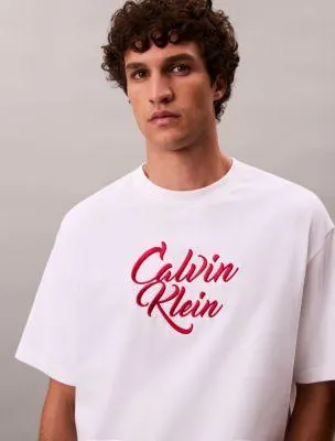 Script Logo Graphic Relaxed T-Shirt