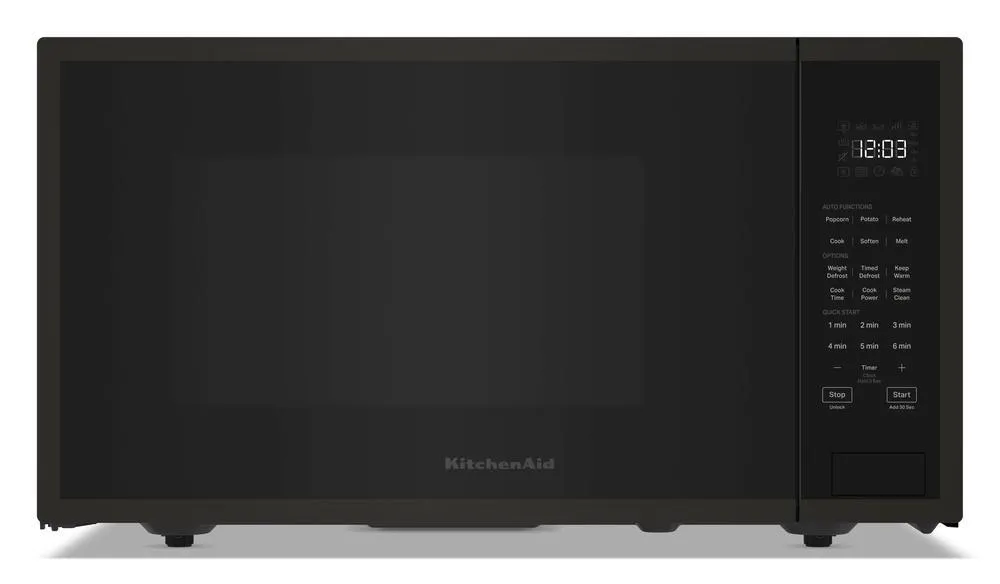 KitchenAid® 1.6 cu.ft. Fingerprint Resistant Black Stainless Steel Finish Countertop Microwave