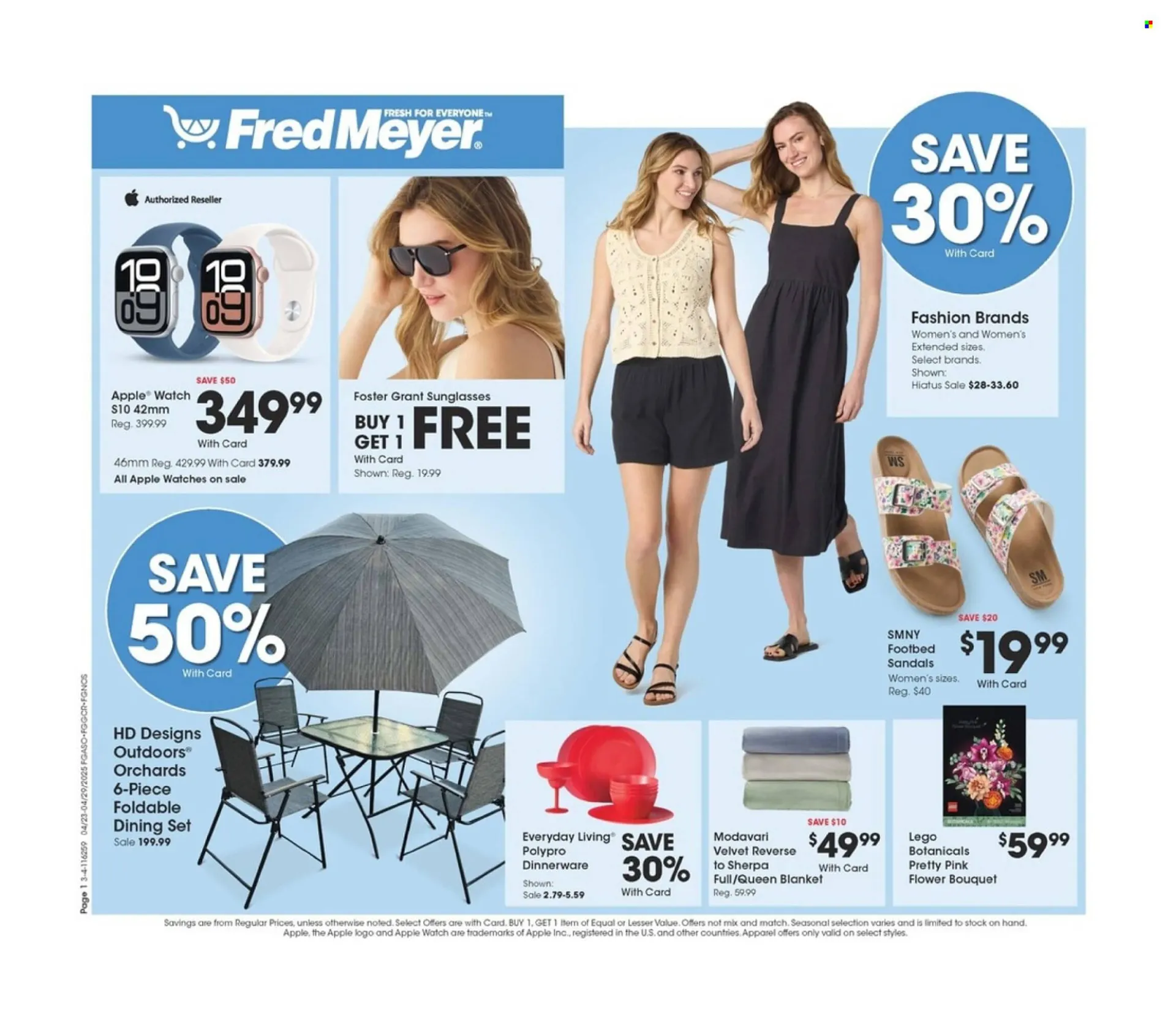 Weekly ad Fred Meyer Weekly Ad from April 23 to April 29 2025 - Page 1