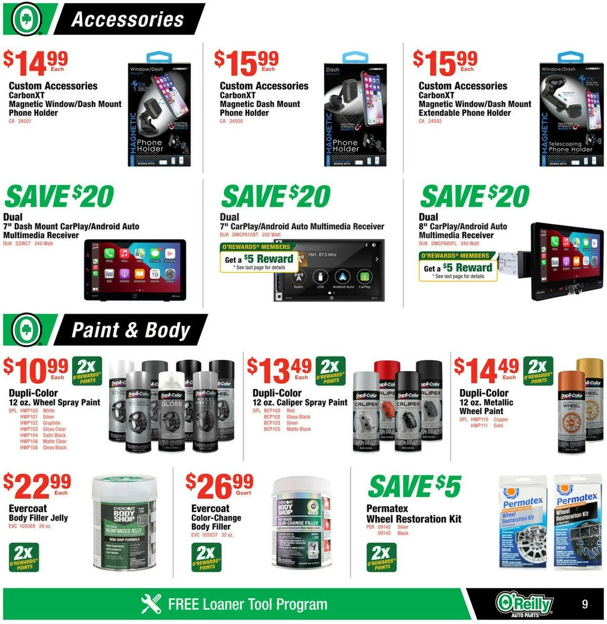 Weekly ad O’Reilly Auto Parts from August 27 to September 23 2025 - Page 9