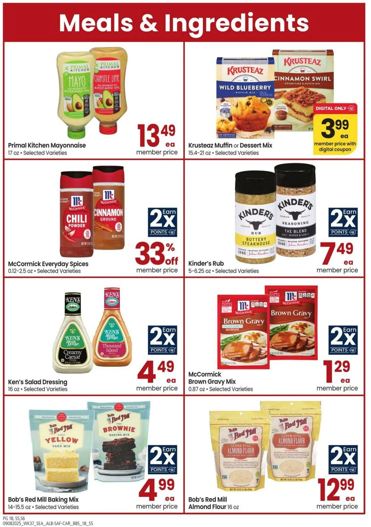 Weekly ad Carrs from September 9 to October 5 2025 - Page 18