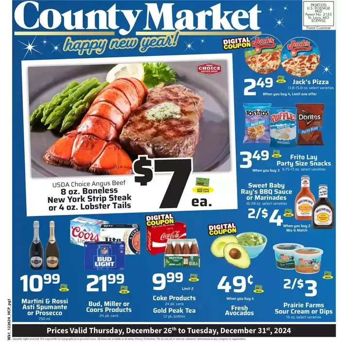 Weekly ad Our best offers for you from December 26 to December 31 2024 - Page 1
