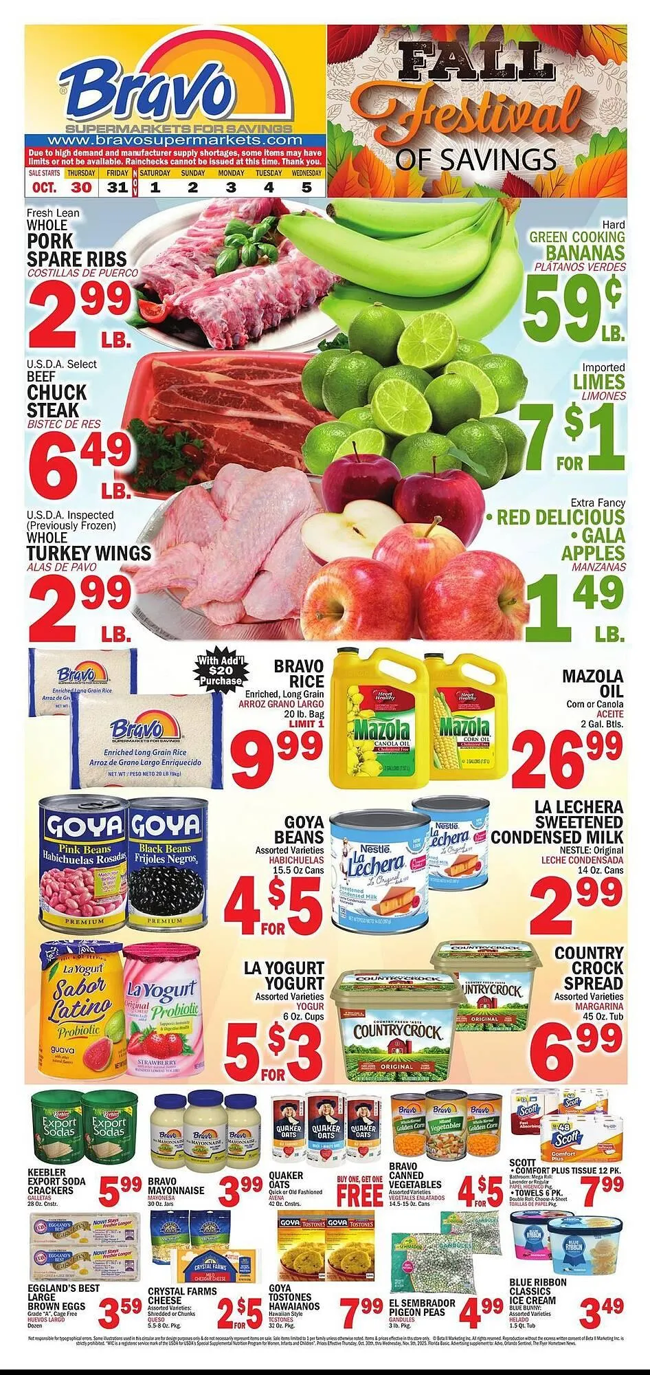 Bravo Supermarkets weekly ad - 1