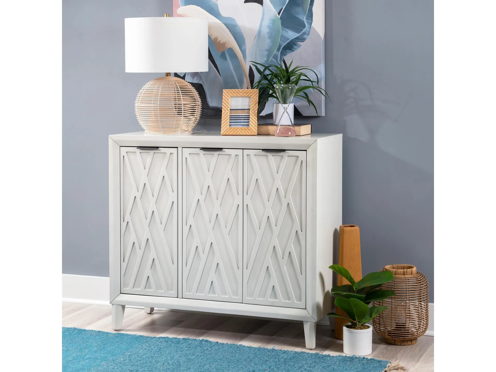 Linon Rena 39" Accent Cabinet