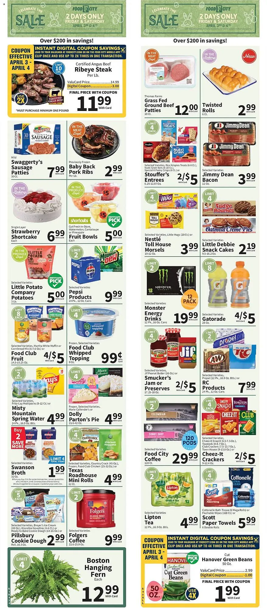 Food City weekly ad - 1