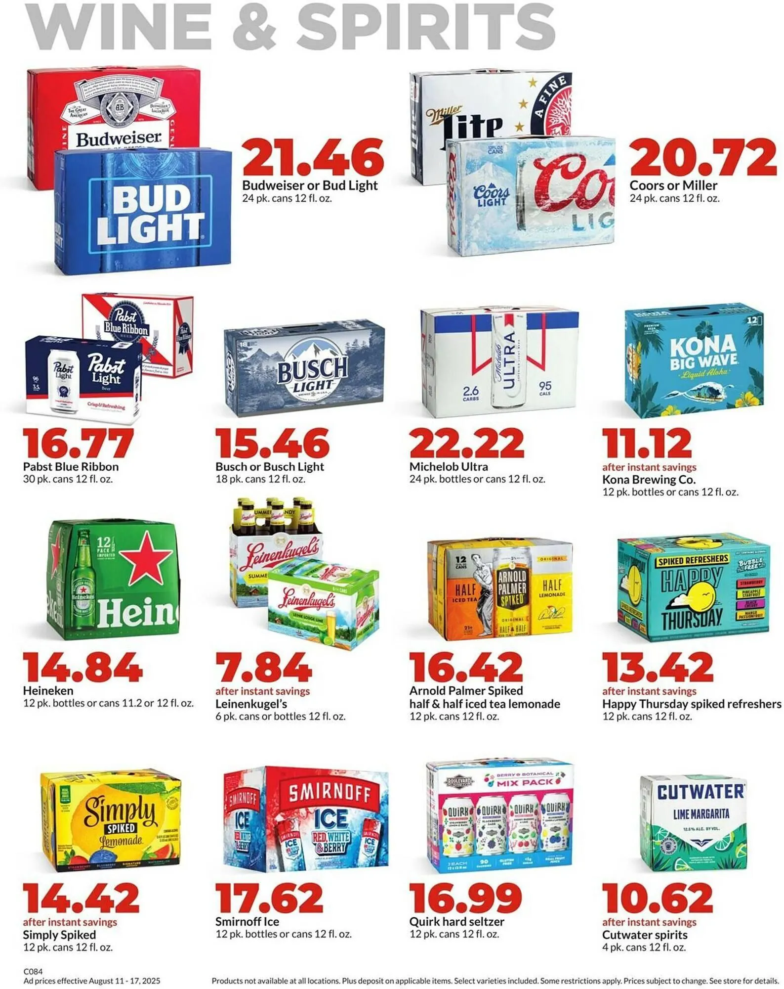 Weekly ad Hy-Vee Weekly Ad from August 11 to August 17 2025 - Page 42