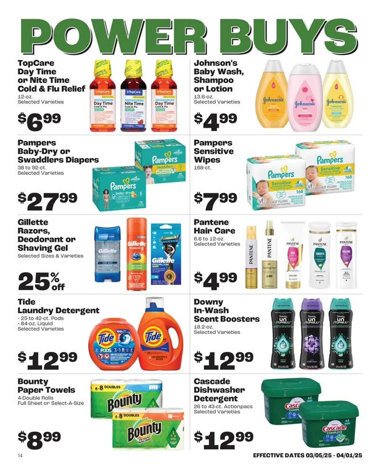 Weekly ad Rosauers Weekly Ad from March 5 to April 1 2025 - Page 14