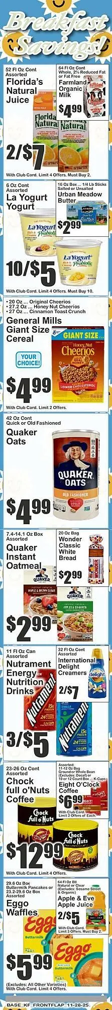 Weekly ad Key Food circular from November 28 to December 4 2025 - Page 2