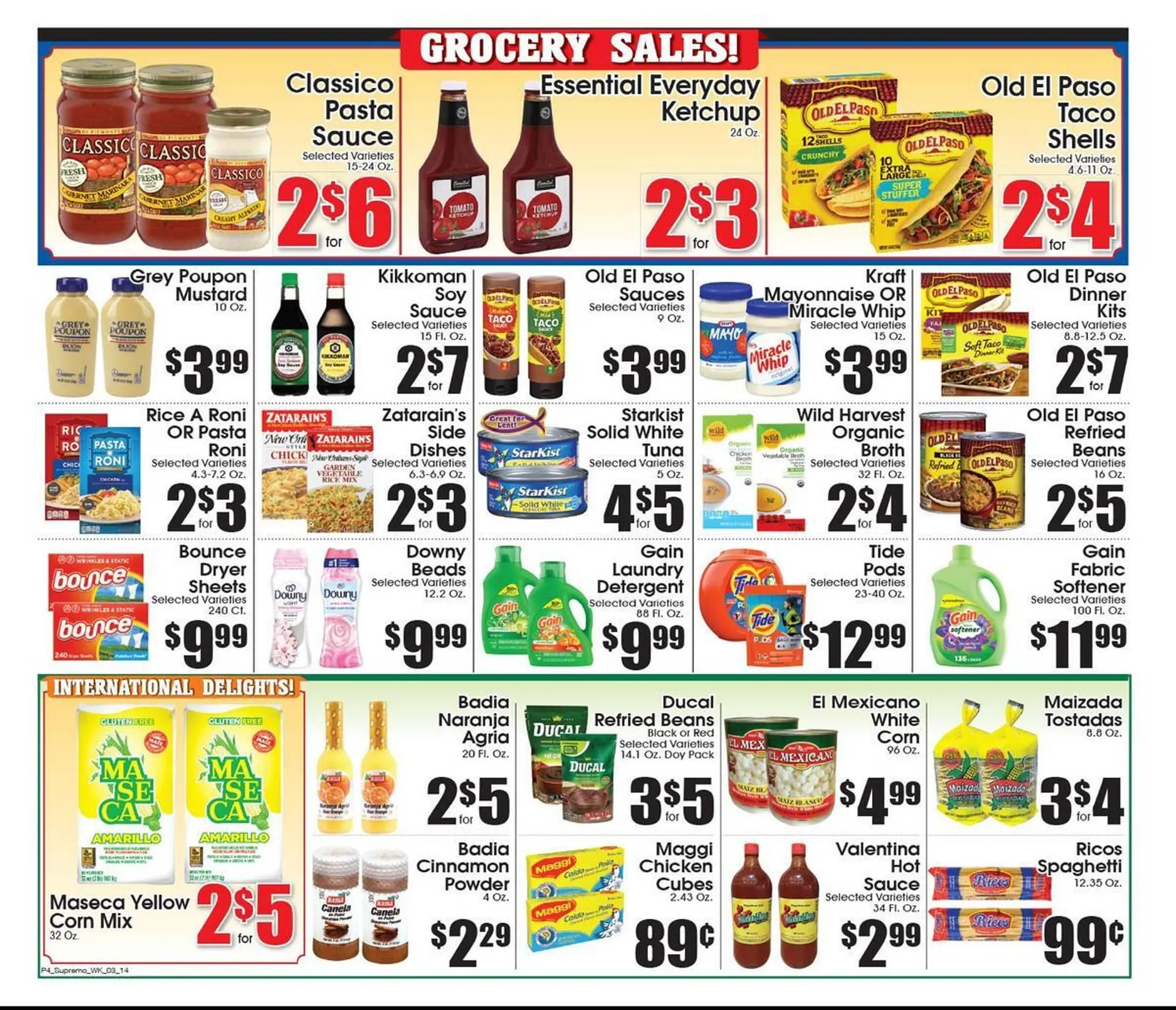 Weekly ad Supremo Foods Inc weekly ad from March 14 to March 20 2026 - Page 4