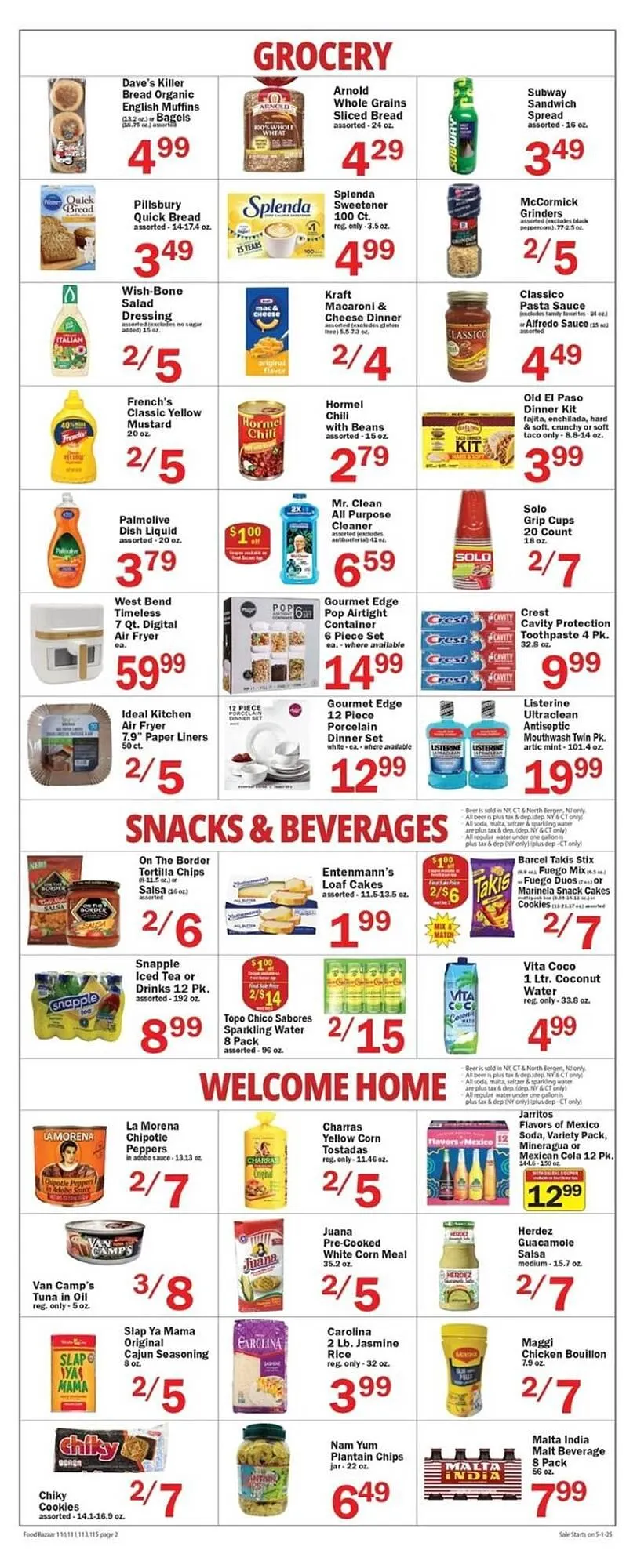 Weekly ad Food Bazaar Weekly Ad from May 1 to May 7 2025 - Page 2