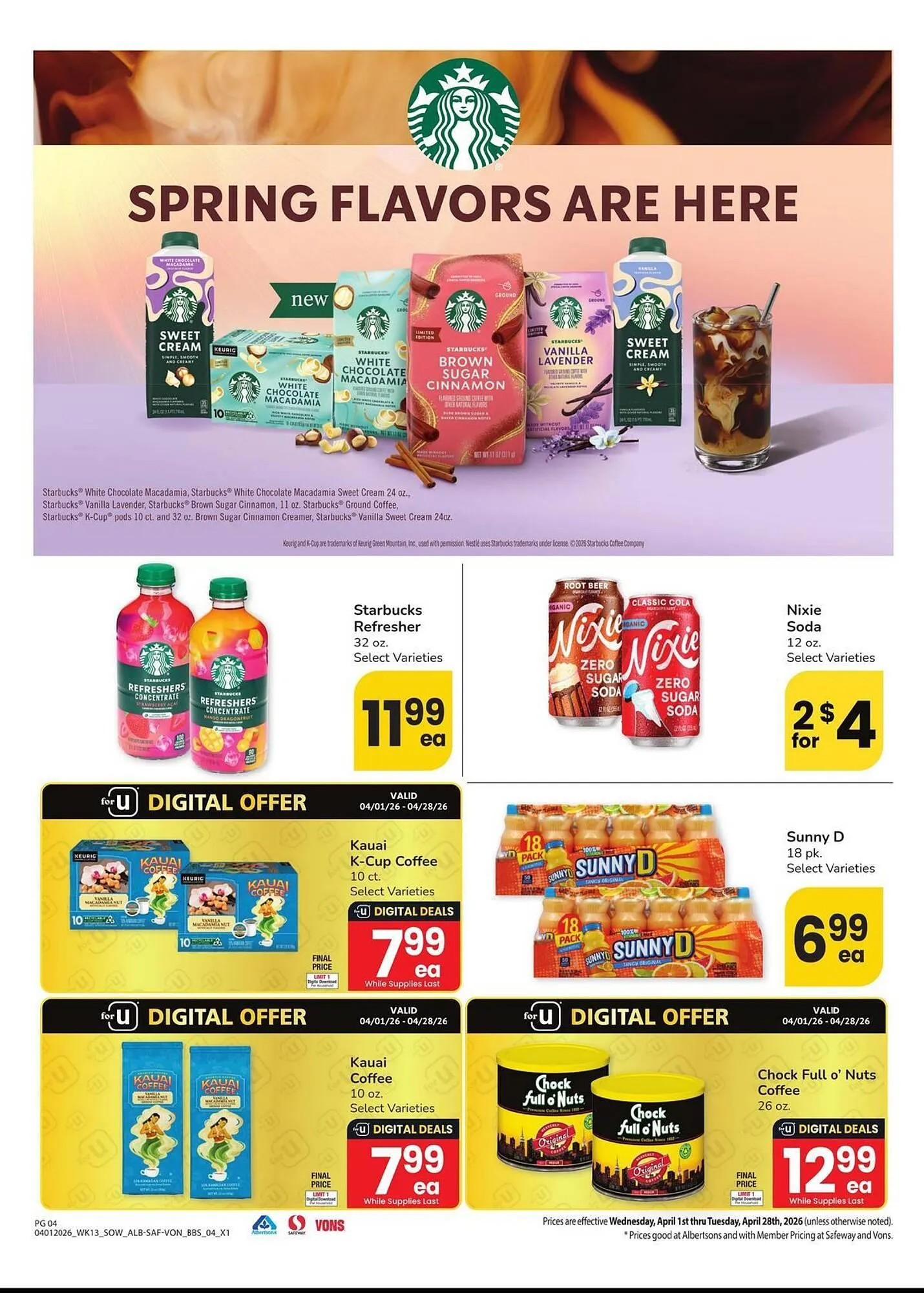 Weekly ad Safeway weekly ad from April 1 to April 28 2026 - Page 4