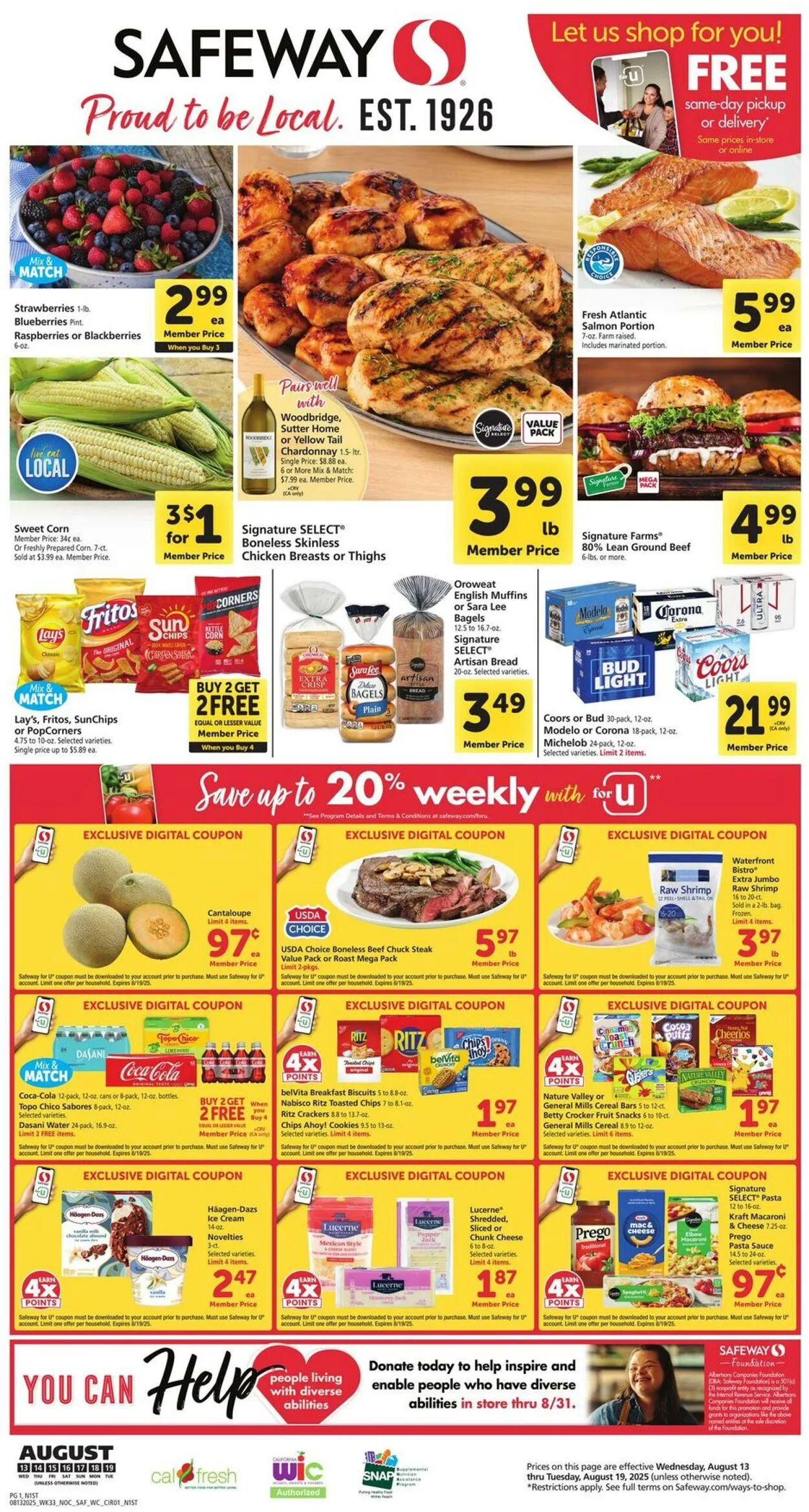 Safeway Current weekly ad - 1