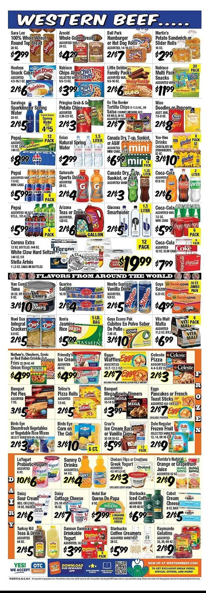 Weekly ad Western Beef circular from January 22 to January 28 2026 - Page 2