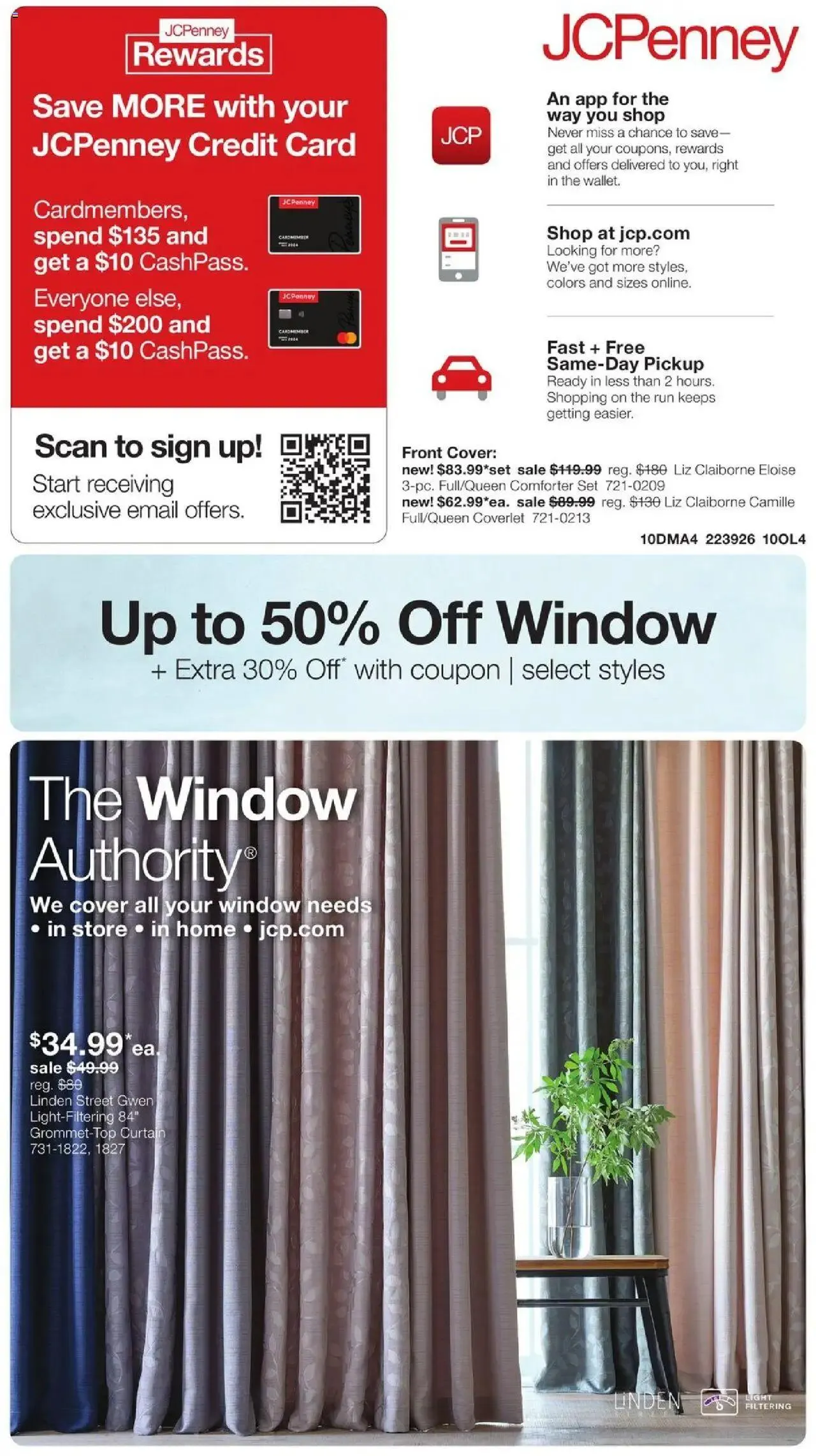 Weekly ad JCPenney Biggest Home Sale of the Season from April 7 to April 27 2025 - Page 43
