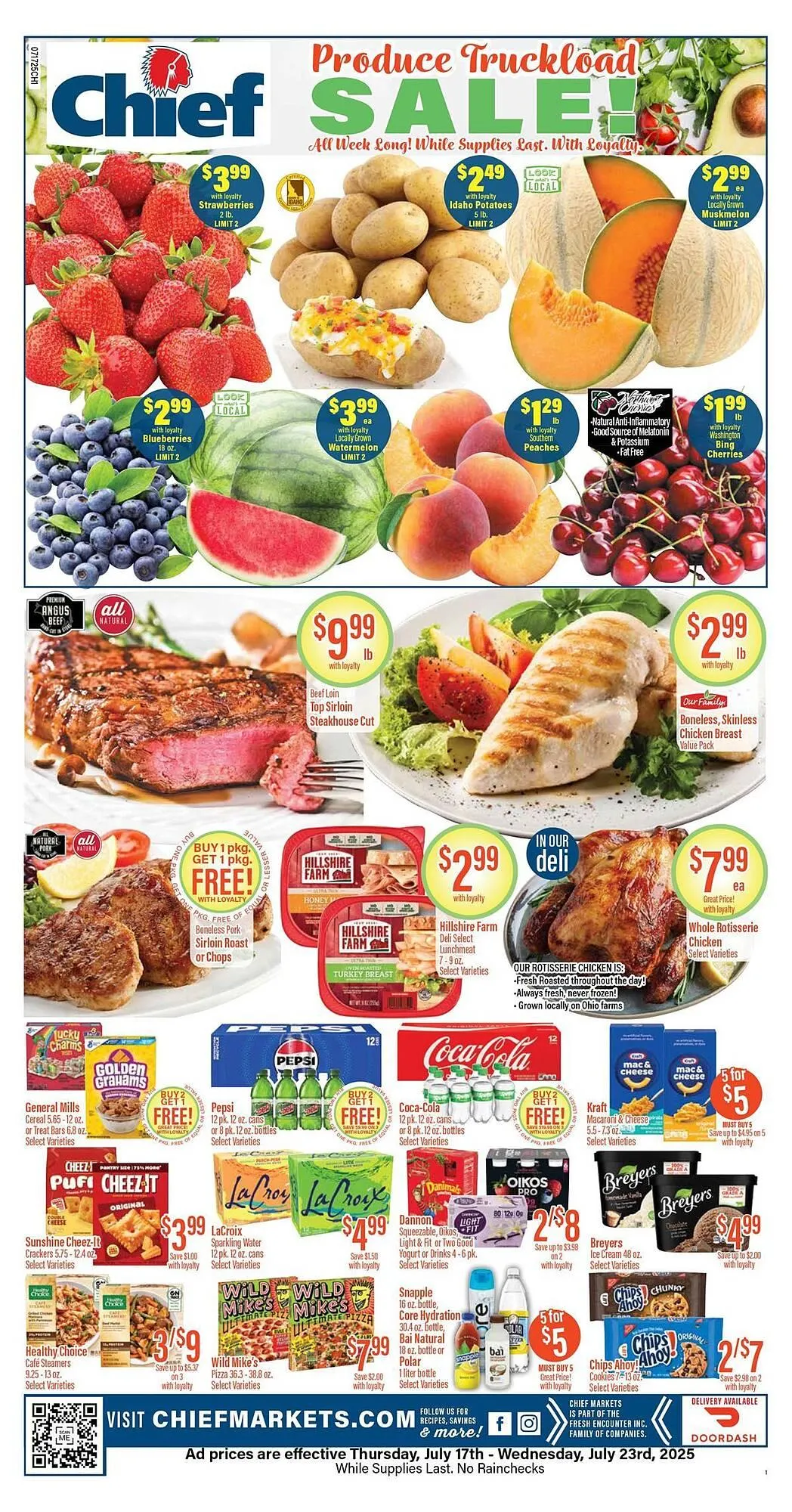 Chief Supermarket Weekly Ad - 1