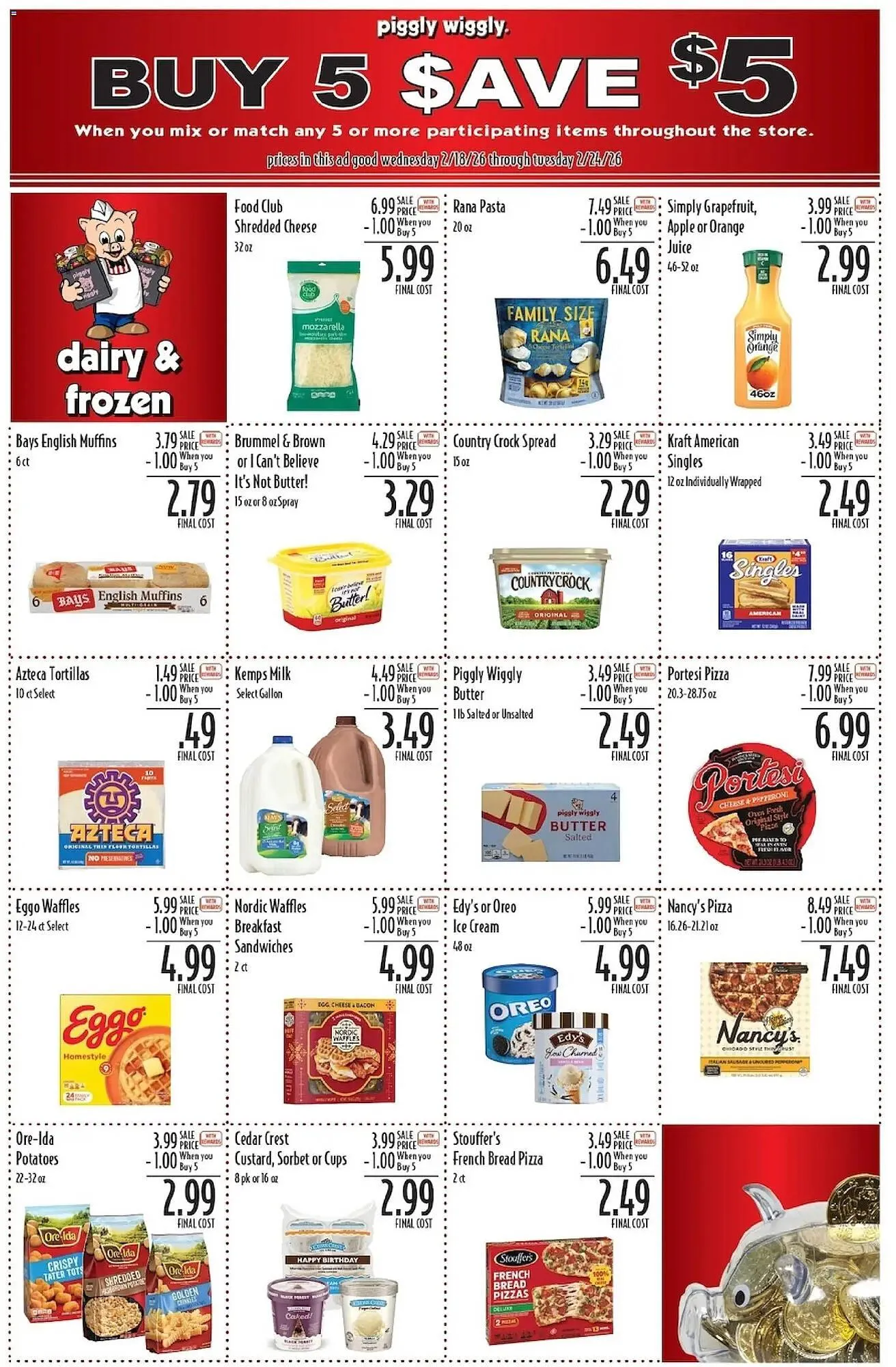 Weekly ad Piggly Wiggly weekly ad from February 18 to February 24 2026 - Page 9