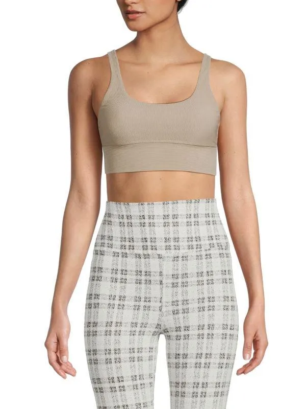 Leah Rib-Knit Crop Top