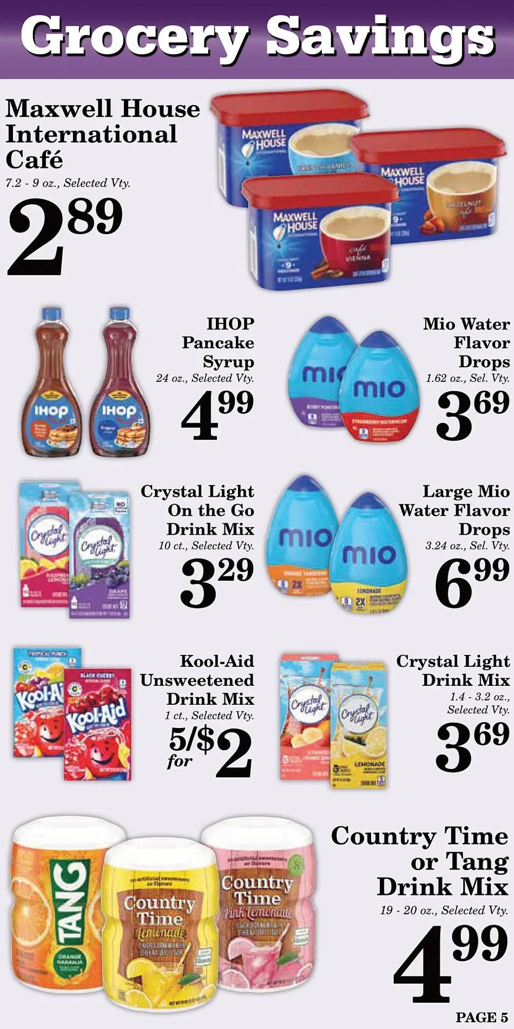 Weekly ad Harvest Foods ad from April 2 to April 29 2025 - Page 6
