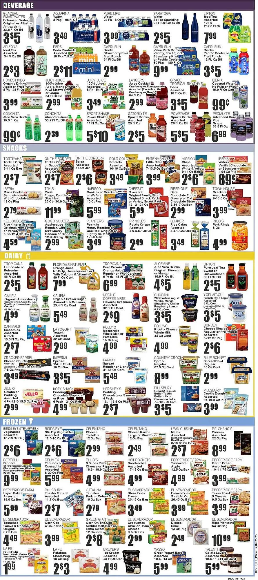 Weekly ad Key Food circular from September 26 to October 2 2025 - Page 3